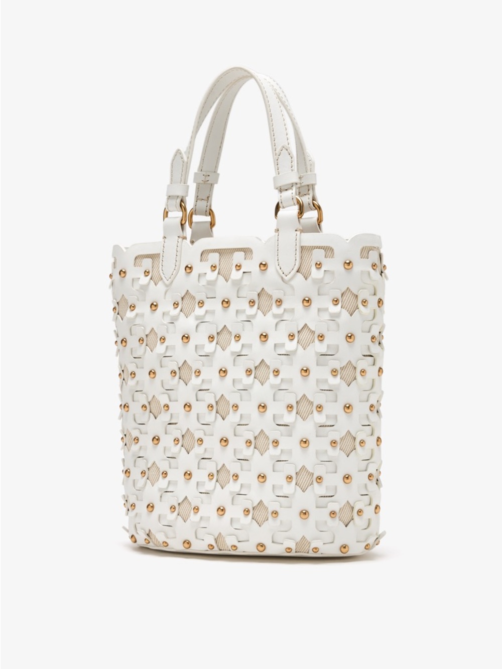 Sam Edelman Dye Cut Summer Bucket Bag with FREE phone chain - beach theme!